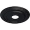 Ekena Millwork Dublin Ceiling Medallion (Fits Canopies up to 8 1/4"), 15 3/8"OD x 3 5/8"ID x 1"P, Steel Gray CM15DUSGS - alternate 2